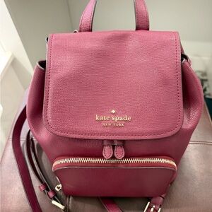 Kate Spade Berry Leather Backpack